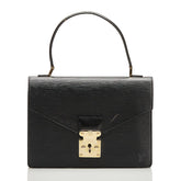 ルイ ヴィトン エピ コンコルド ハンドバッグ M52132 ノワール ブラック レザー レディース LOUIS VUITTON 【中古】